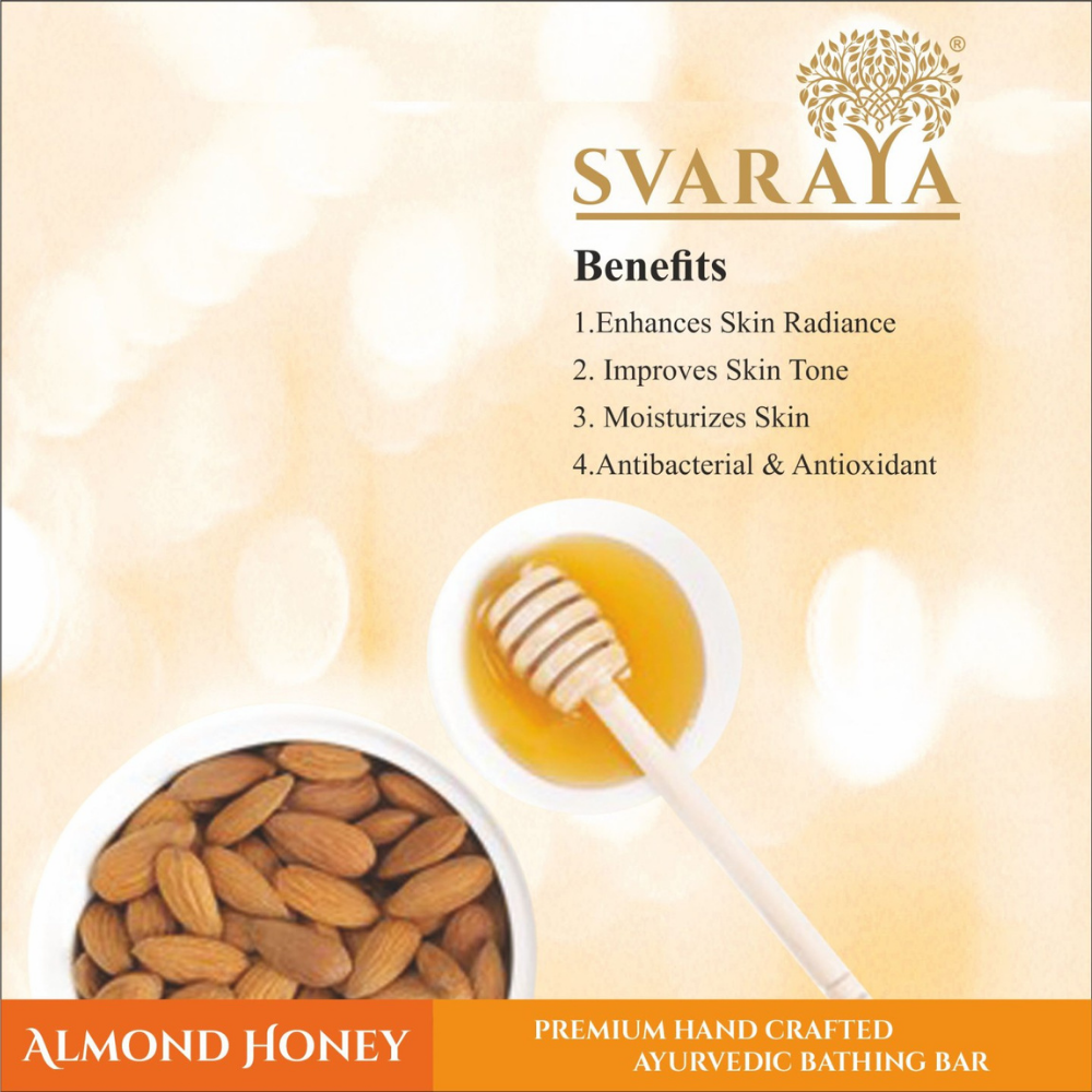 
                  
                    Svaraya Almond Honey Soap (100g)
                  
                