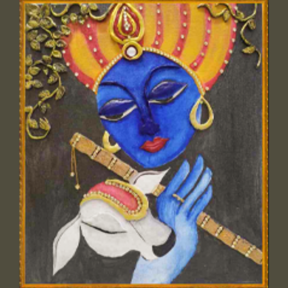 
                  
                    Krishna Canvas Painting
                  
                