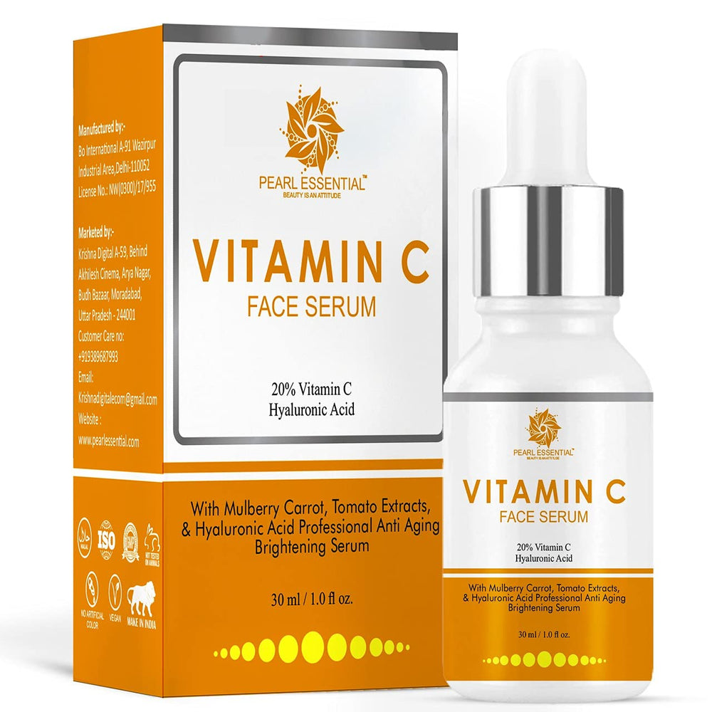 
                  
                    Pearl Essential 20% Vitamin C Face Serum (30ml)
                  
                