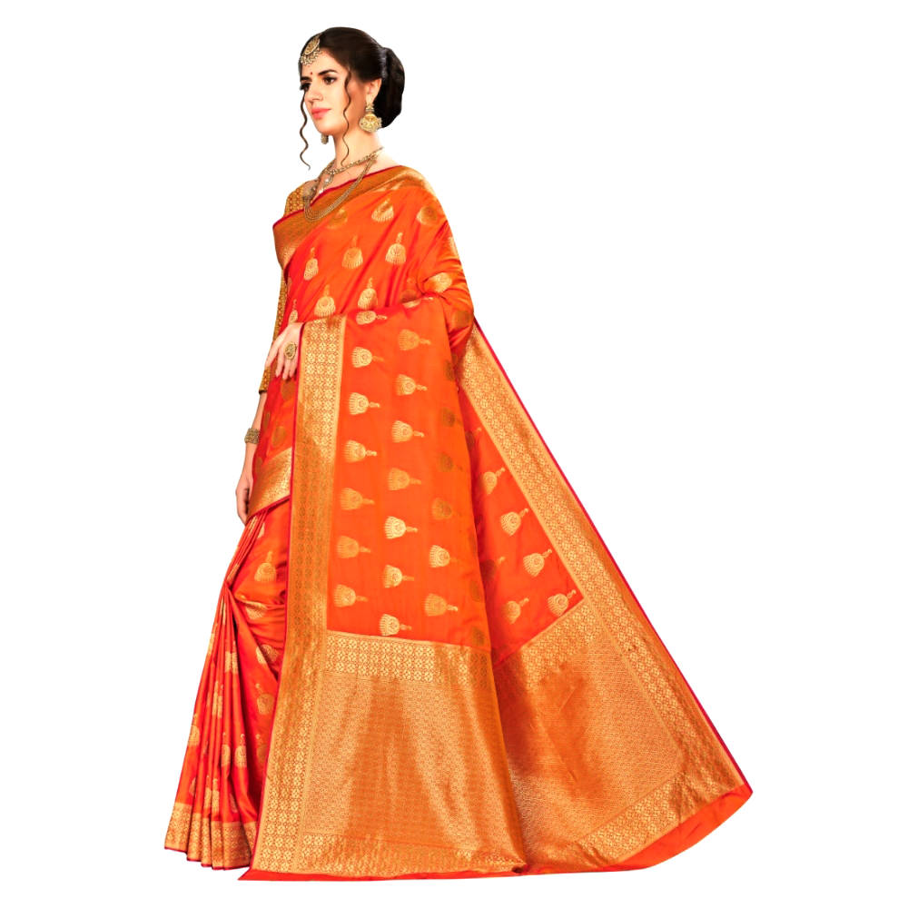 
                  
                    Banarasi Silk Saree
                  
                