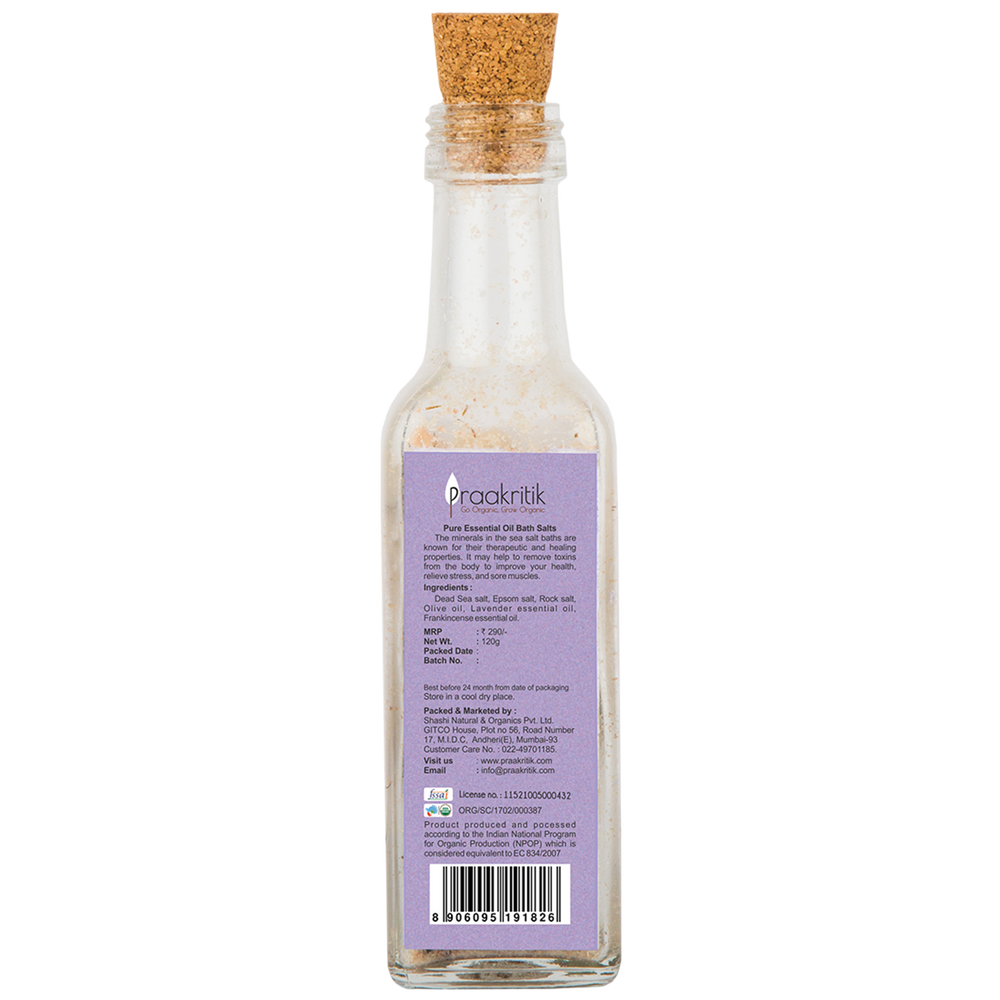 
                  
                    Praakritik Lavender Bath Salt (120g)
                  
                
