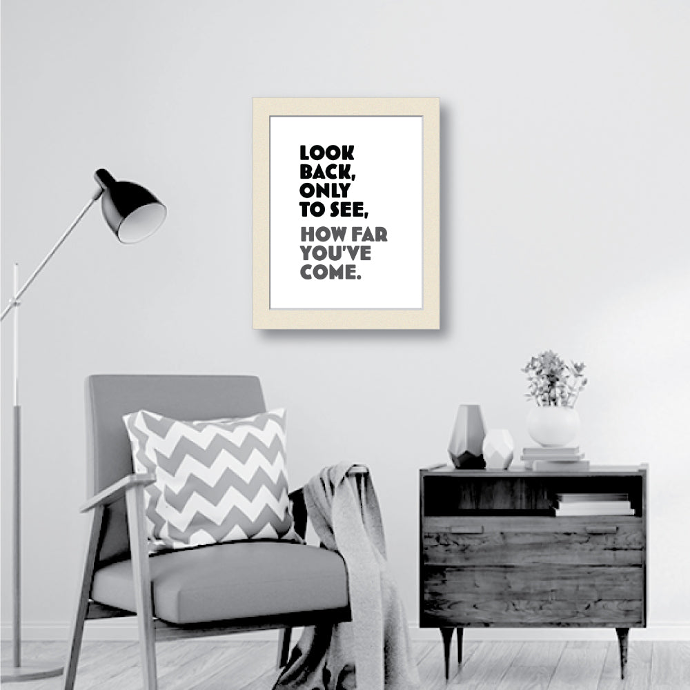 
                  
                    'Look Back Only To See' - Limited Edition Framed Art
                  
                