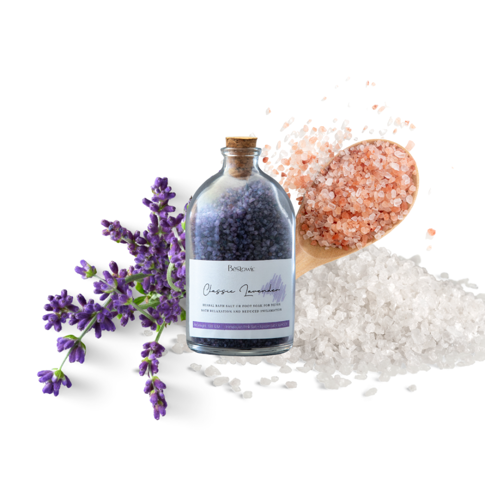 Classic Lavender Bath Salt (250g)