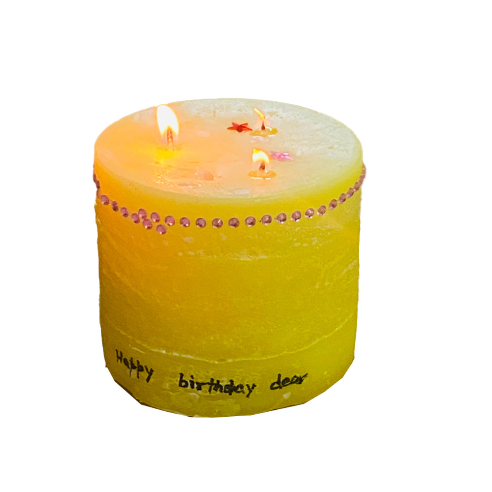
                  
                    Designer Scented Birthday Candle
                  
                
