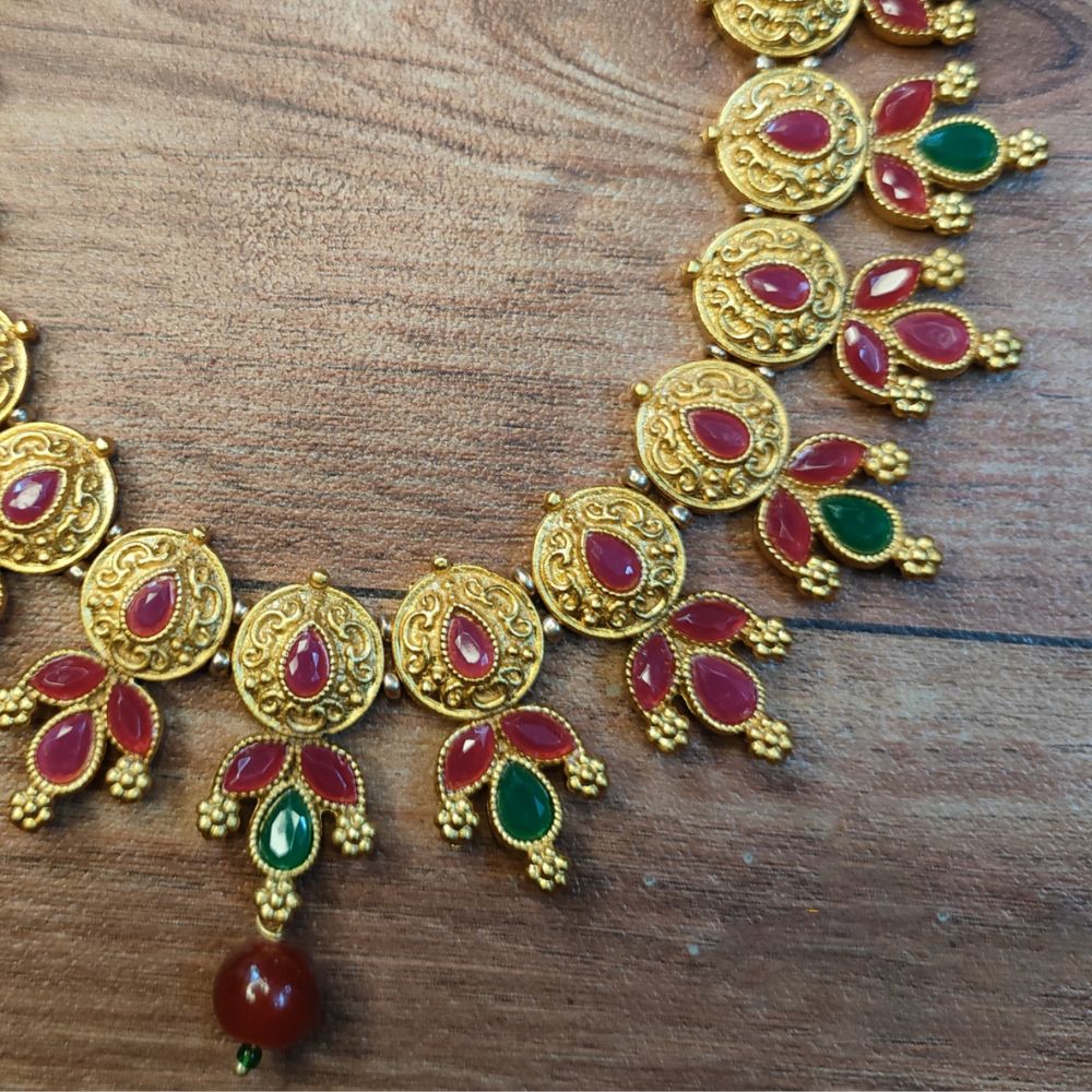 Gold Colouring Jewellery Set