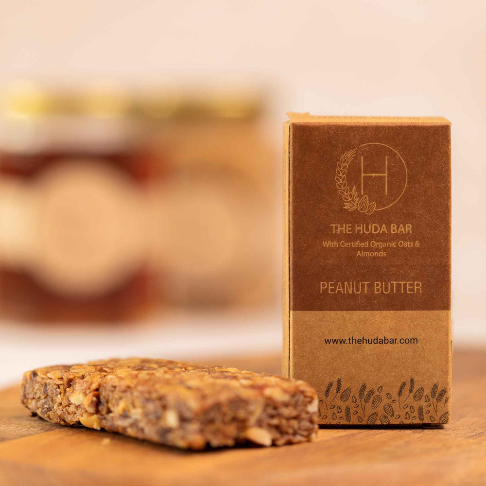 The Huda Bar Peanut Butter Granola Bars (Pack of 5)