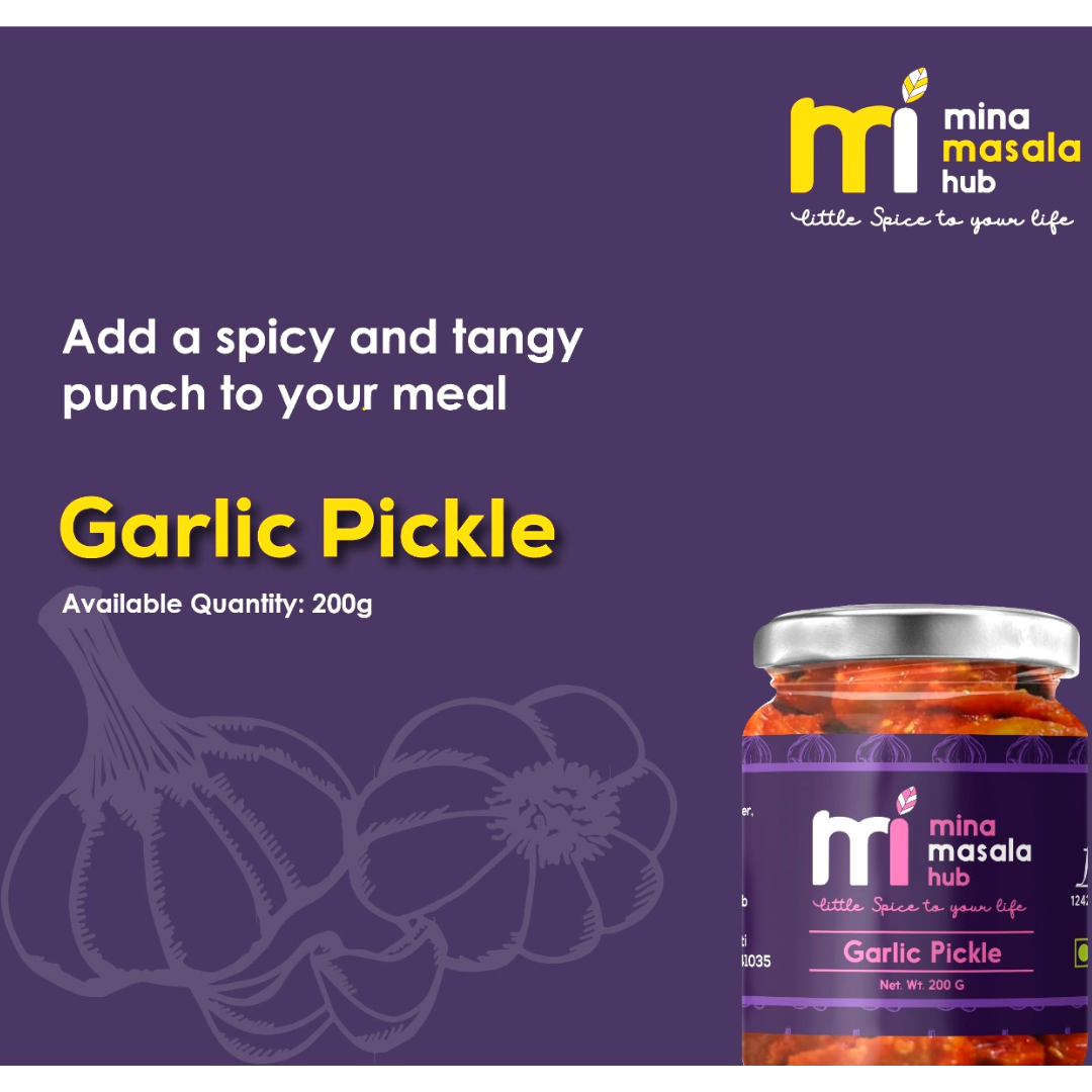 
                  
                    Mina Masala Garlic Pickle (200g)
                  
                