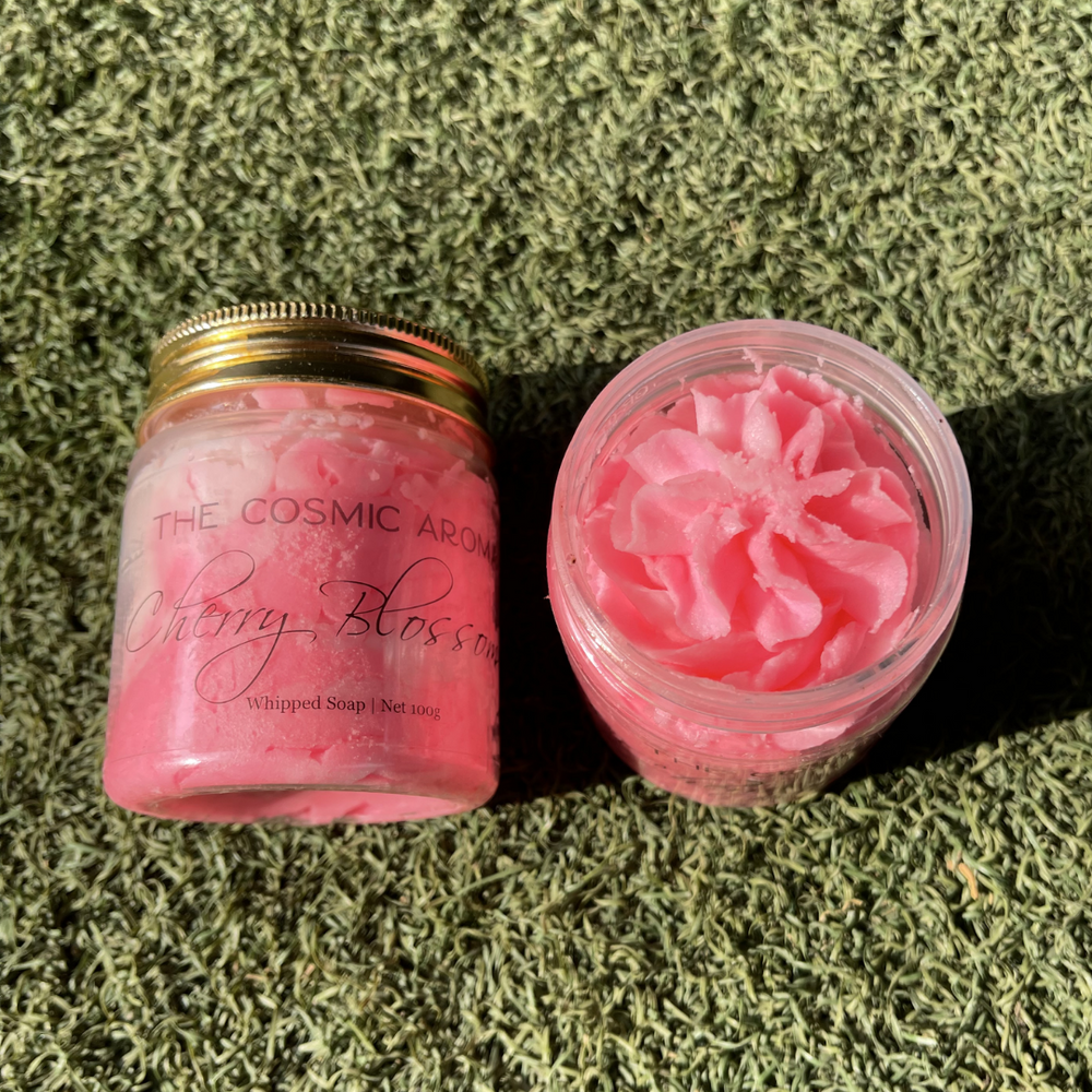 Whipped Cream Soap (Cherry Blossom)