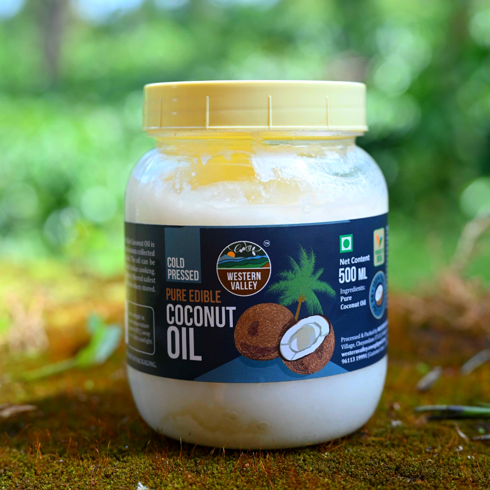 Western Valley Coconut Oil – Cold Pressed (500ml) - Kreate