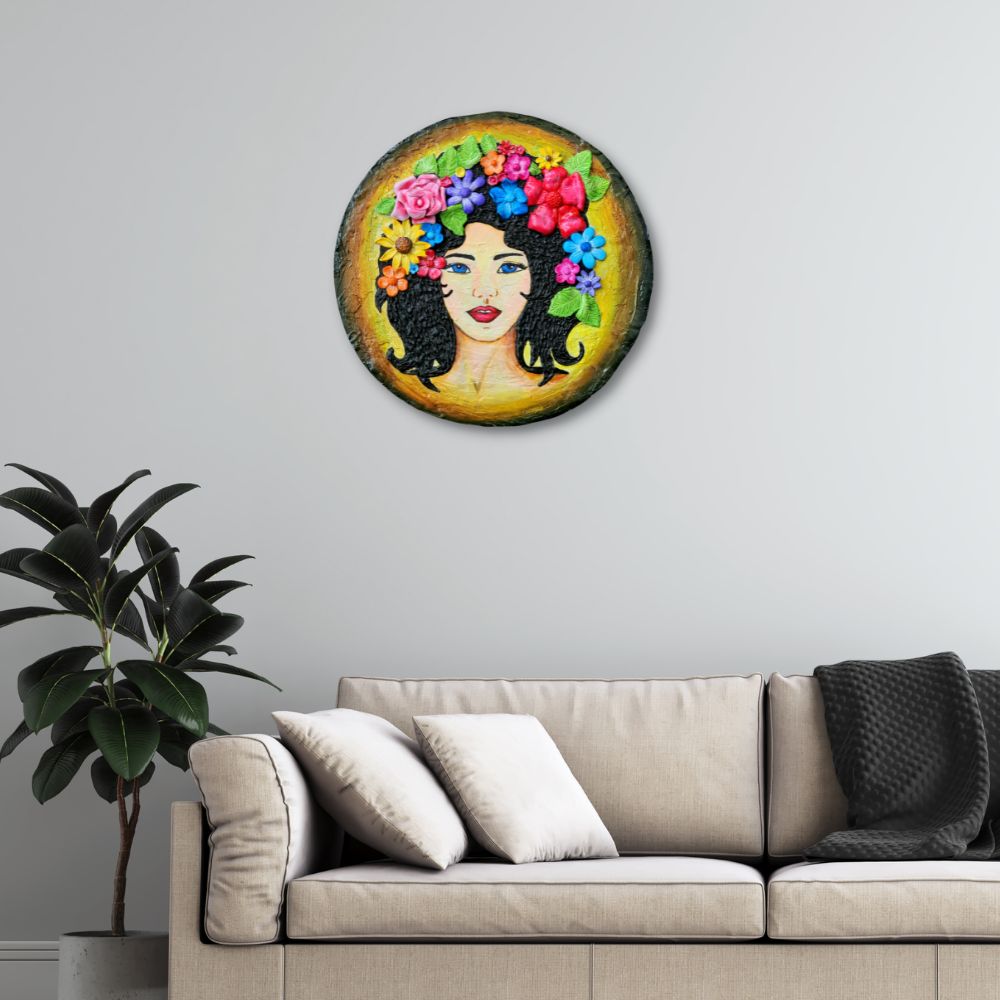 The Flower Women Wall Decor