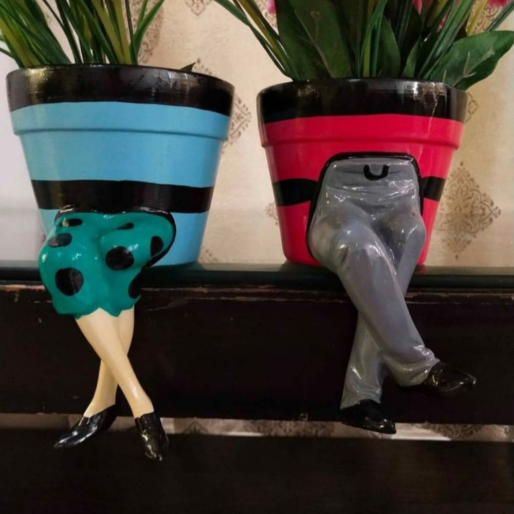 Legs Planters & Pots (Set of 2)