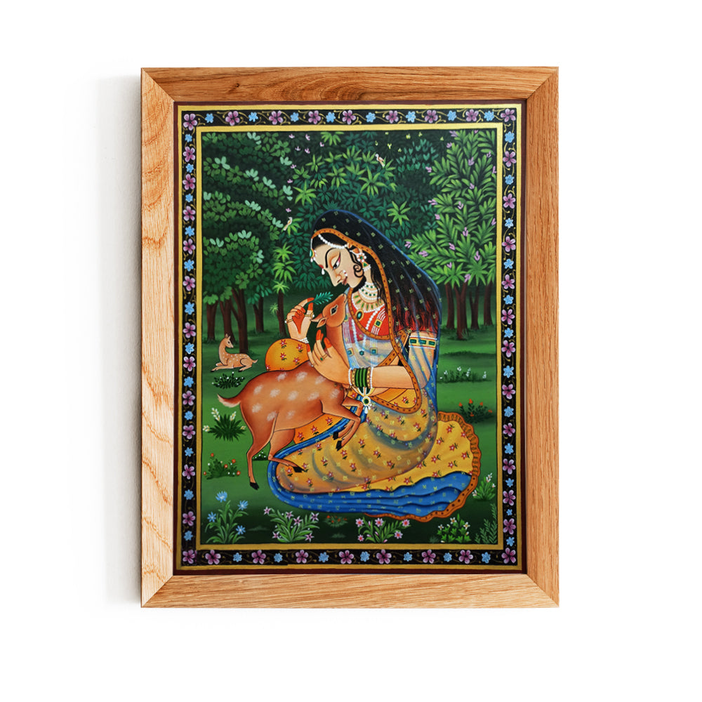Beautiful Sakuntala Painting