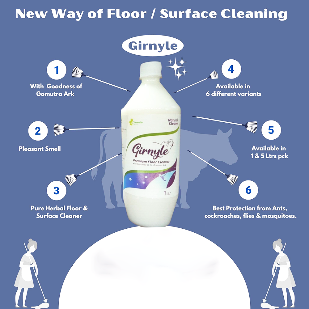 
                  
                    Indusaral Girnyle - Floor and Surface Cleaner (1 L)
                  
                