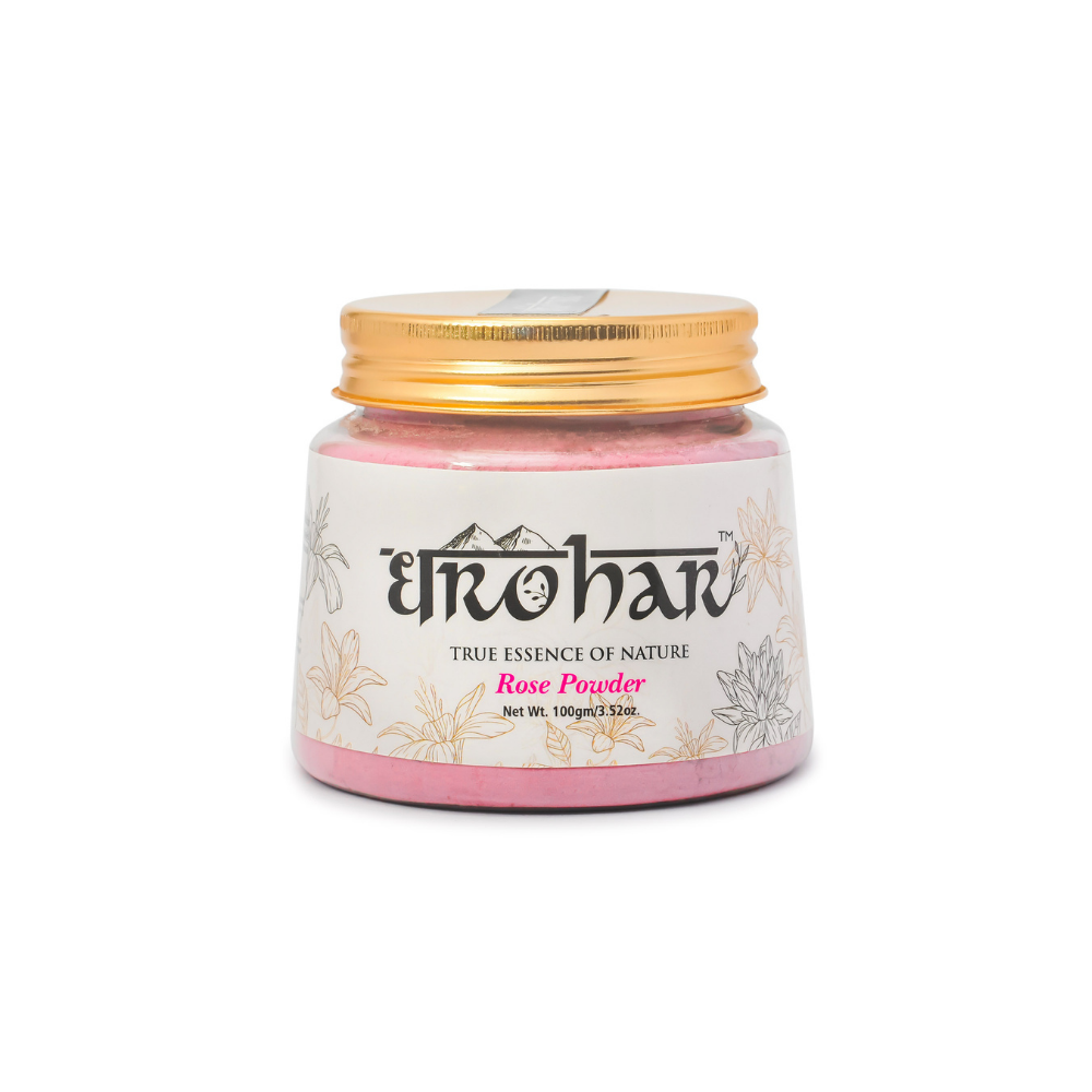 Dharohar Natural Rose Powder (100g)
