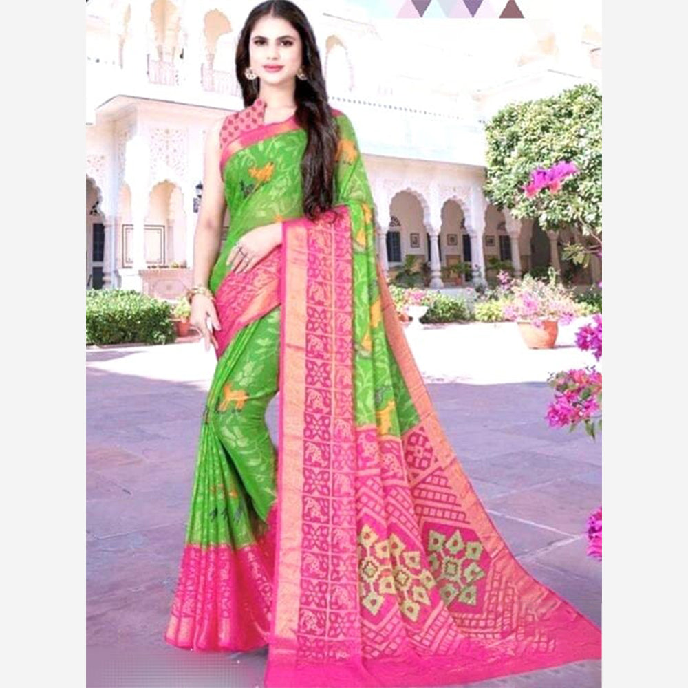 Brasso Chiffon Saree