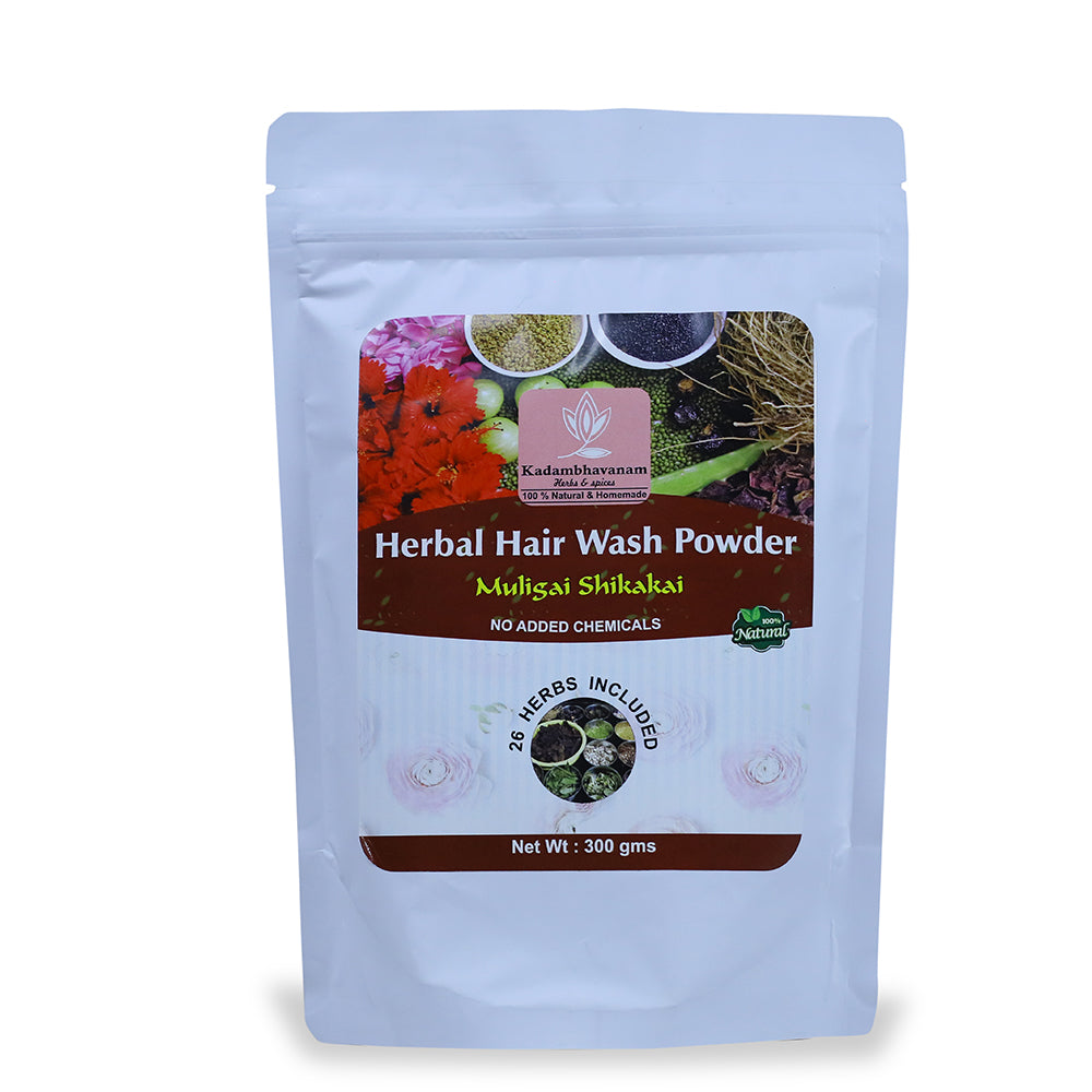 
                  
                    Kadambhavanam Herbal Hair Wash Powder (300g)
                  
                
