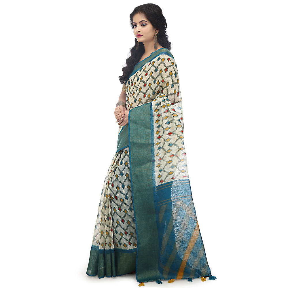 
                  
                    Pure Cotton Silk Handloom Saree
                  
                