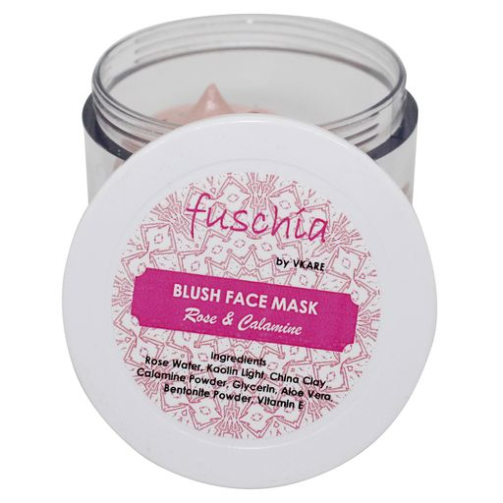 
                  
                    Fuschia Blush Face Mask - Rose & Calamine (100g)
                  
                
