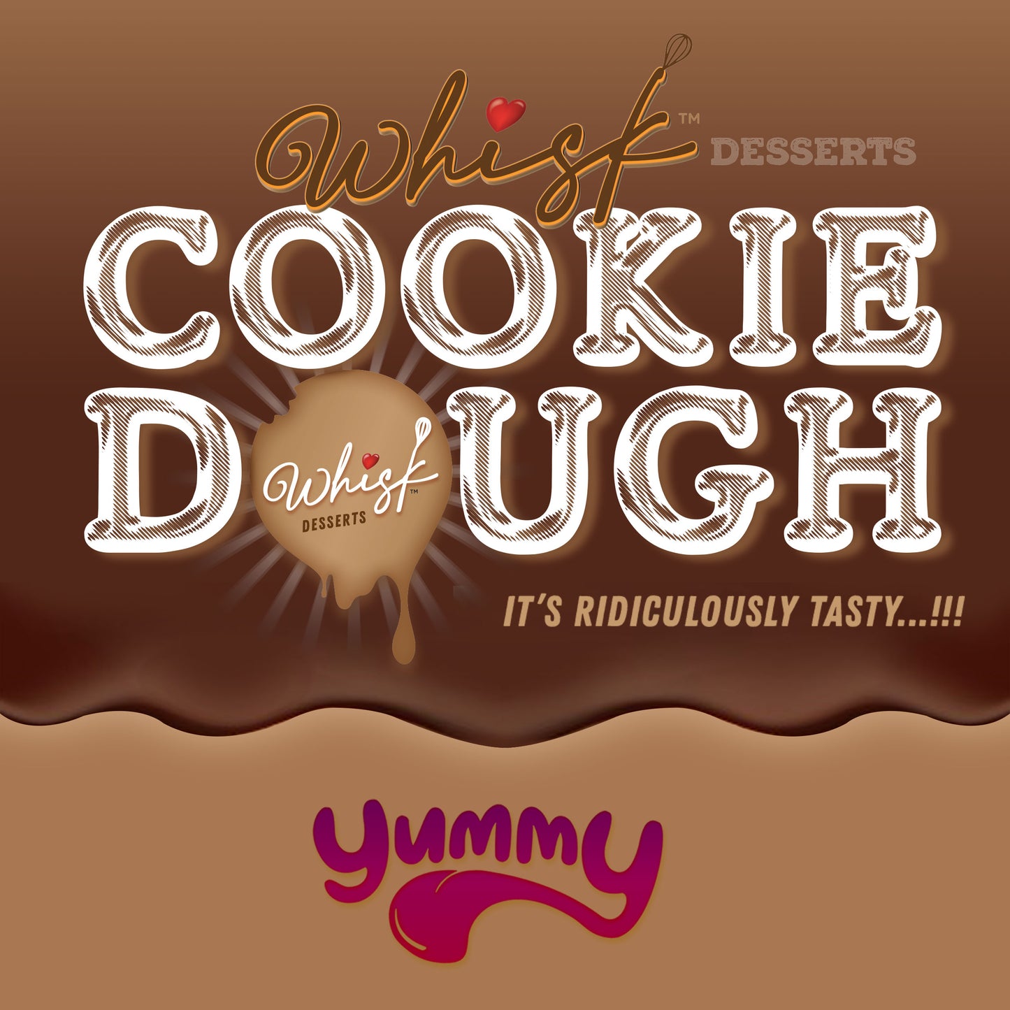 
                  
                    Cookie Dough by Whisk (Red Velvet) - 200g
                  
                