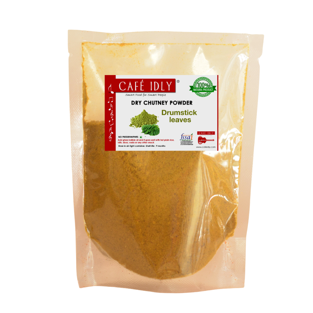 
                  
                    Drumstick Leaf Chutney Powder (100g)
                  
                