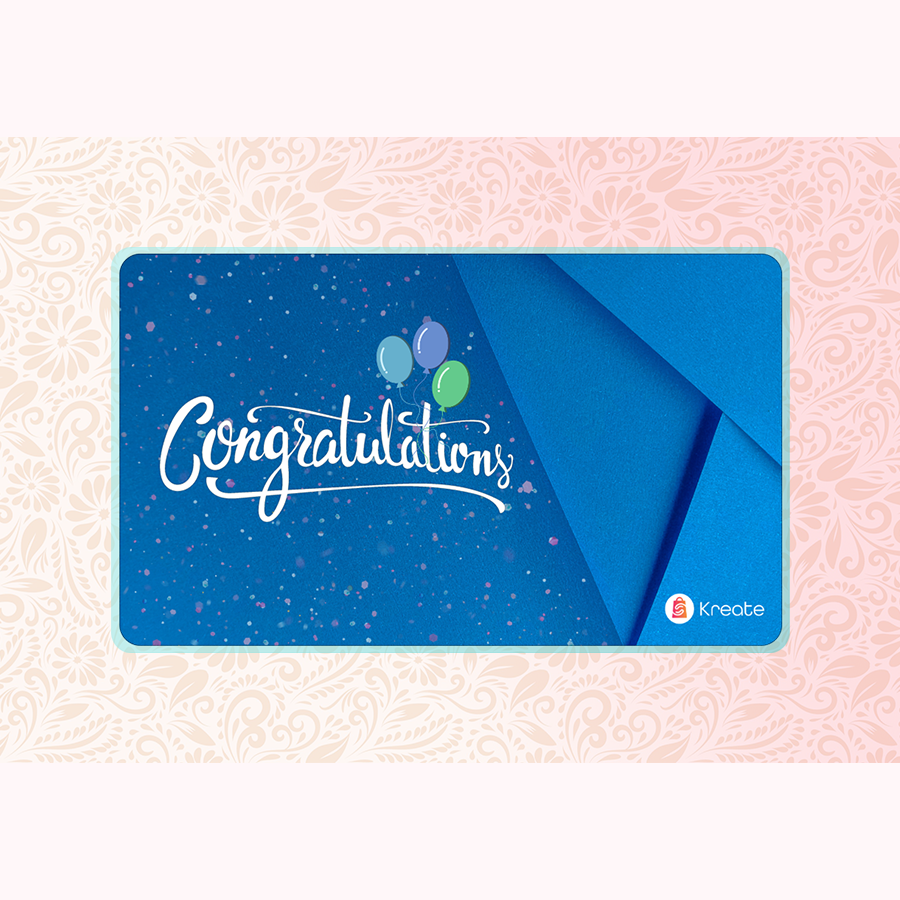 Congratulations Gift Card