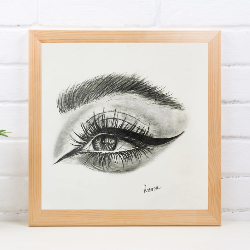 
                  
                    Eyeliner Eyes Sketch
                  
                