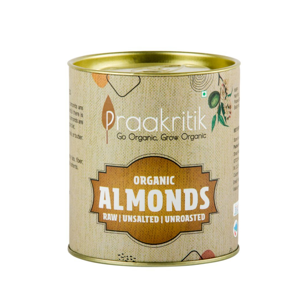 Praakritik Organic Almonds (200g)