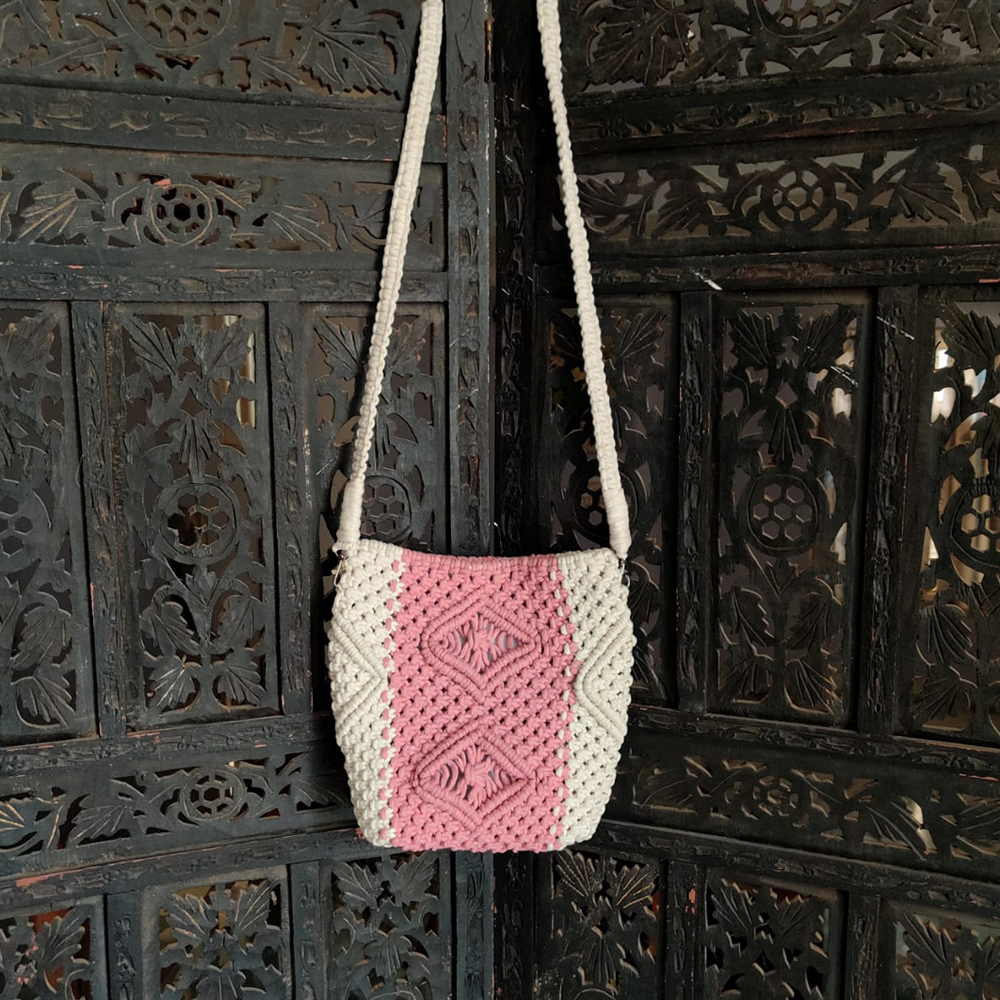 Bohemian Style Crossbody Bag Macrame Sling Bag Macrame Shoulder Bag Gift  for Her - Etsy
