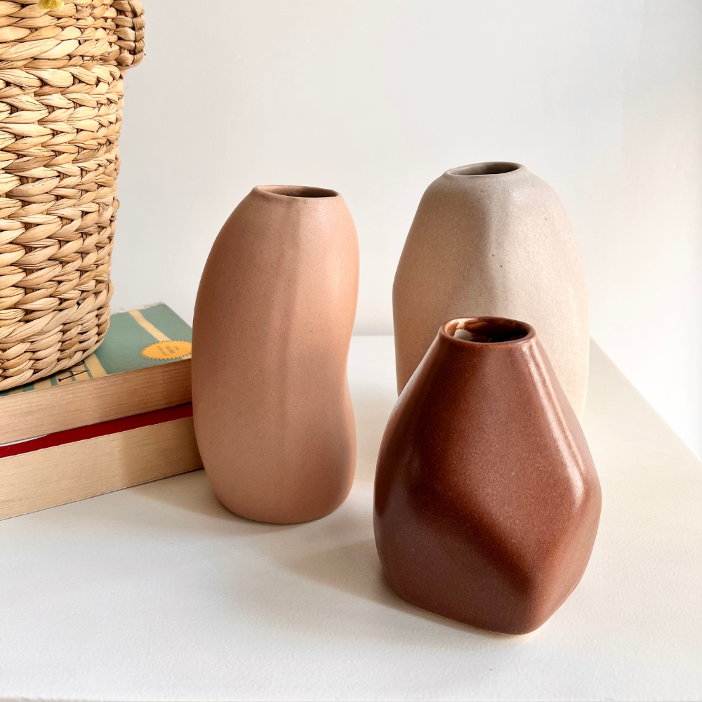 Ceramic Trio Vase