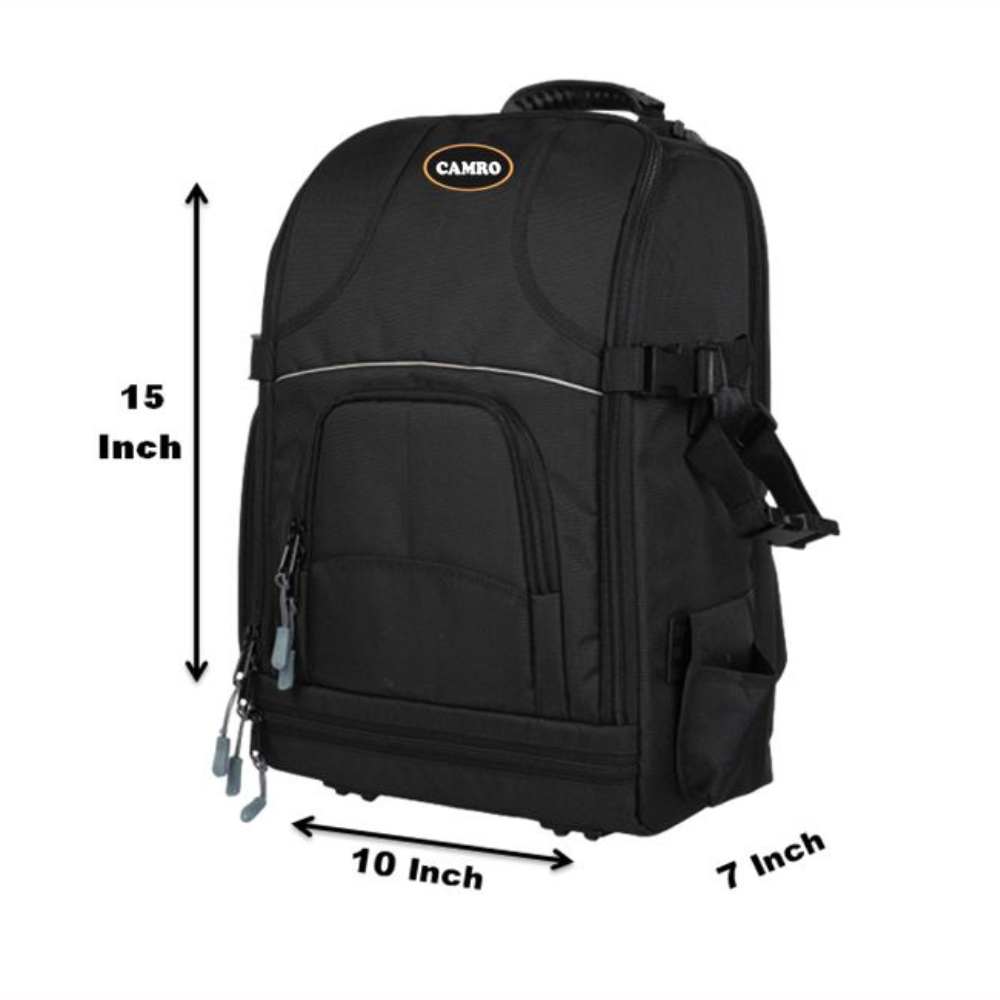 
                  
                    Camro Waterproof DSLR Camera Backpack With Laptop Compartment
                  
                