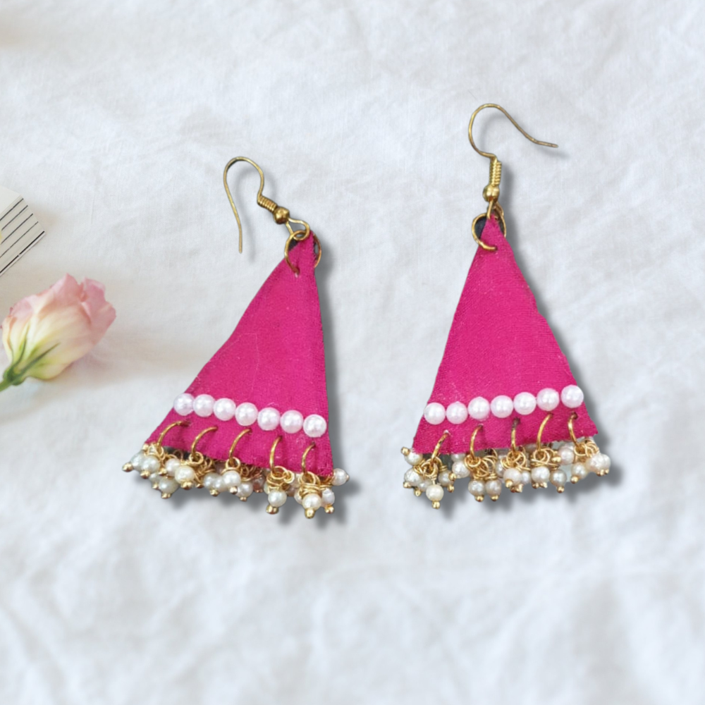 Fabric Earrings