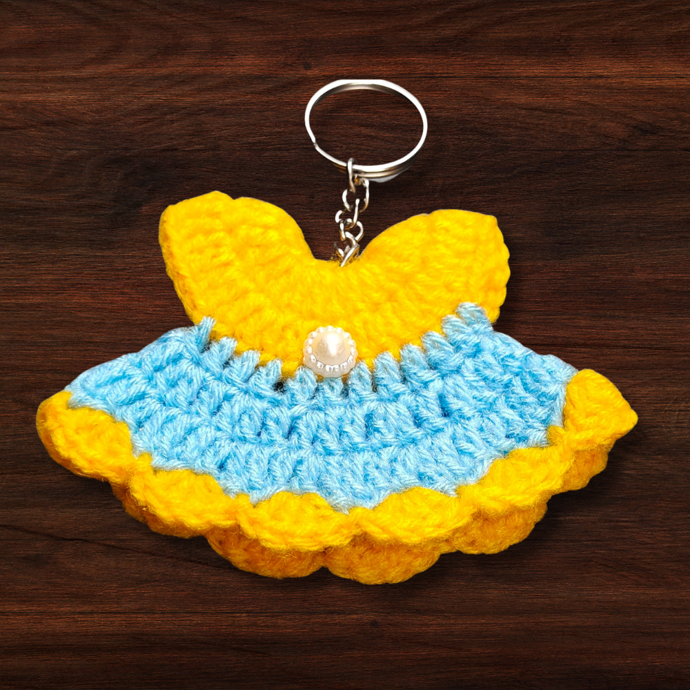 
                  
                    Crochet Frock Keychain
                  
                