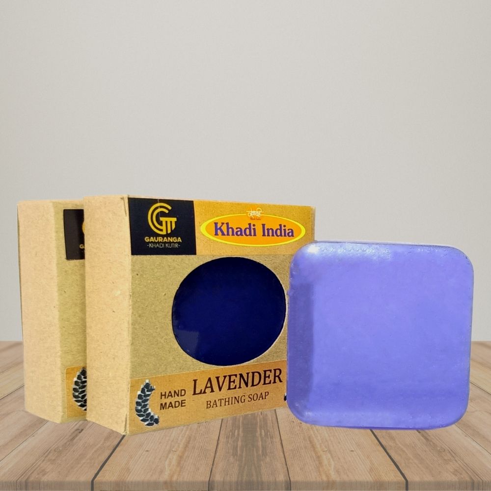 Khadi Lavender Soap (150g)