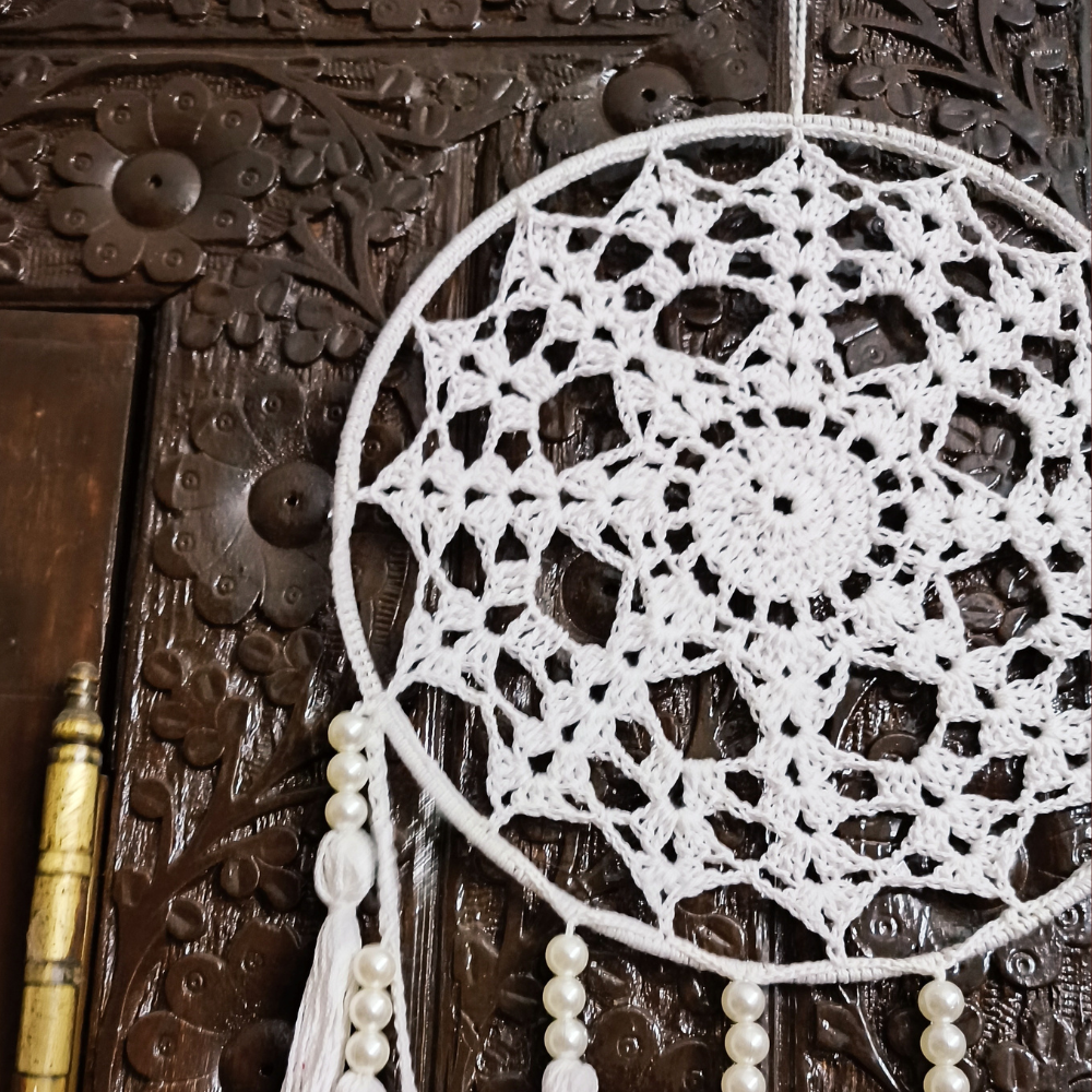 
                  
                    Crocheted Dreamcatcher
                  
                