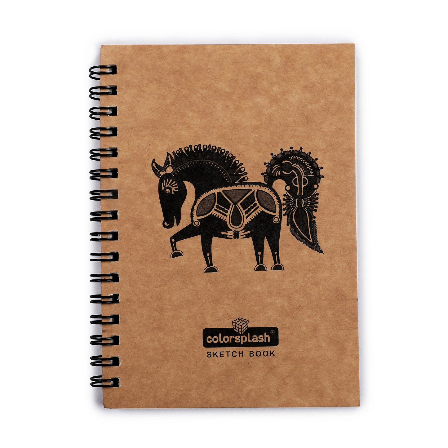 
                  
                    A6 Sketch Book (100 Pages Wiro Brown) - 100 GSM (Pack of 6)
                  
                