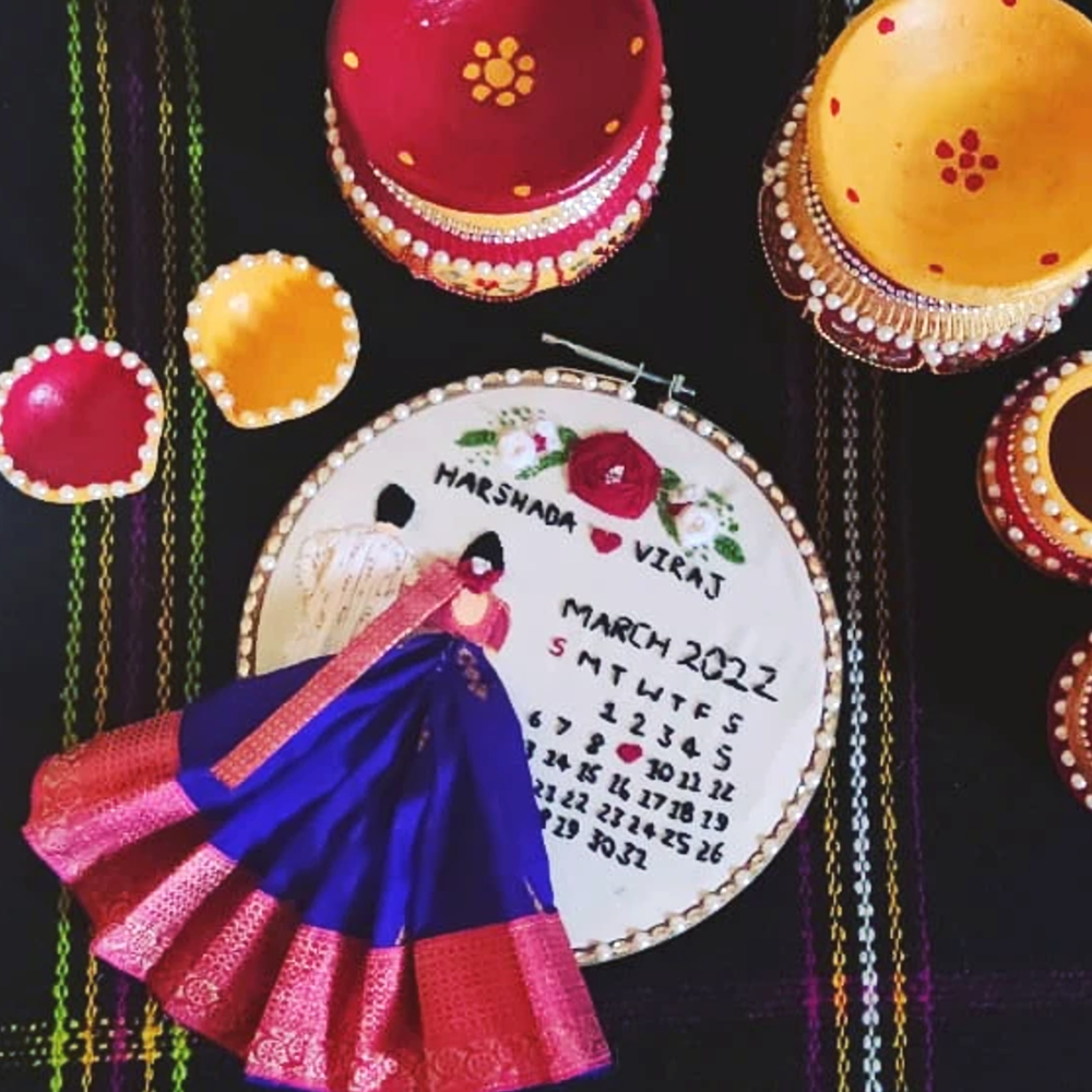 
                  
                    Customized Handmade Embroidery Hoop
                  
                