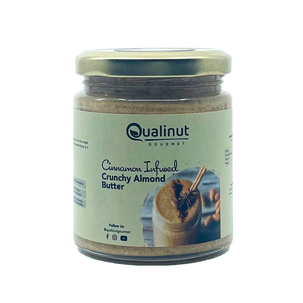 Cinnamon Infused Crunchy Almond Butter (200g)