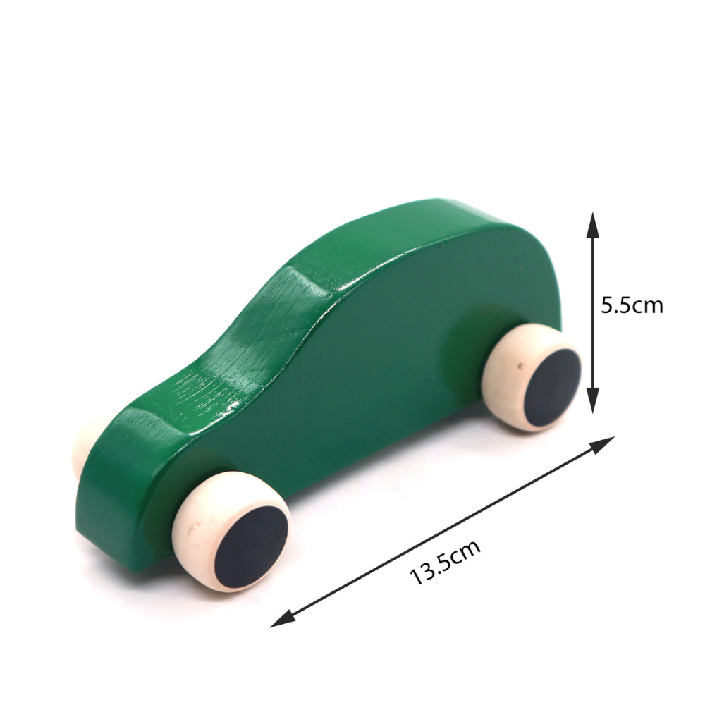 
                  
                    Adhyam Toys Wooden Color Cars - Set of 2 (Green and Red Color)
                  
                