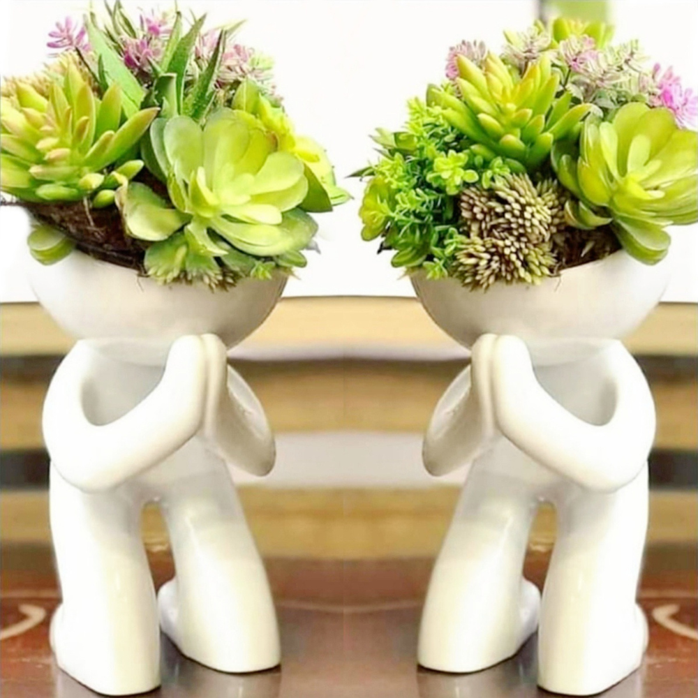 
                  
                    Welcome Planters & Pots - White (Set of 2)
                  
                