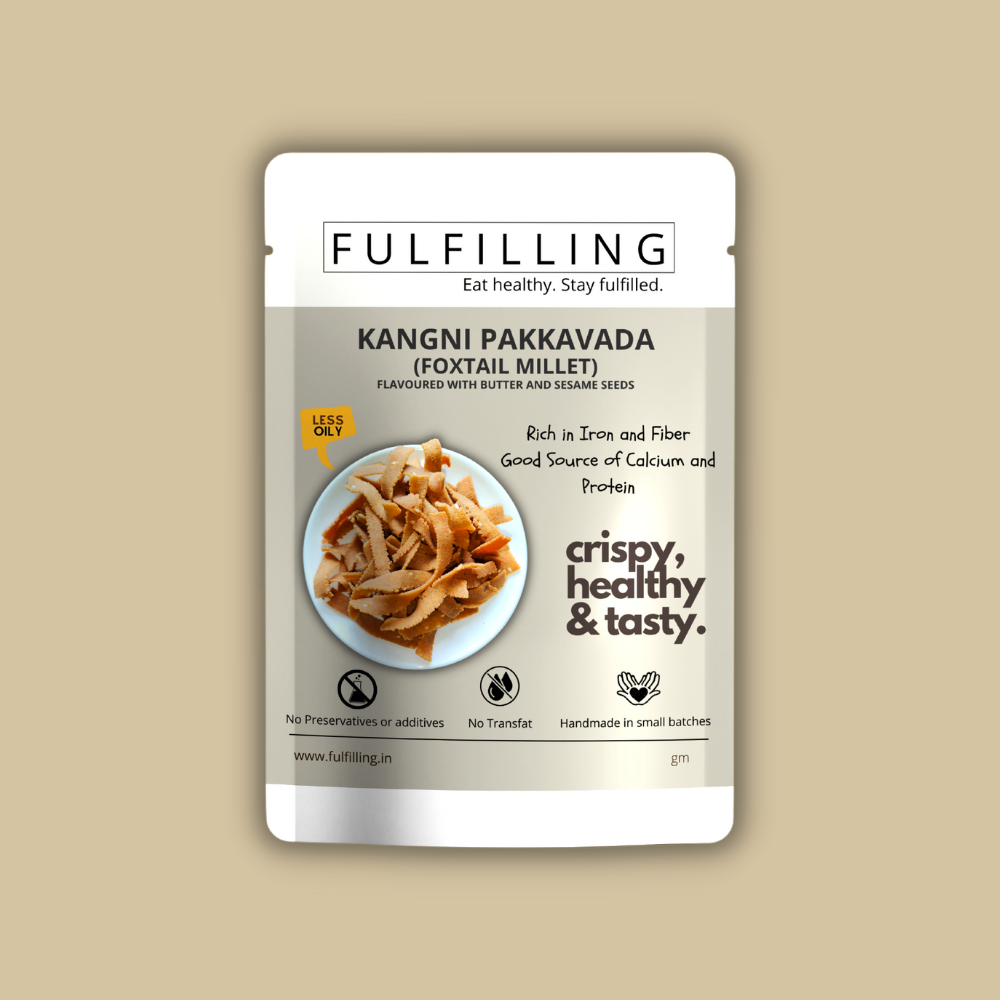 Fulfilling Kangni Pakkavada/Foxtail Millet Pakkavada (125g)