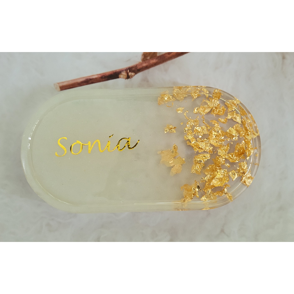 Customized Trinket Tray With Name