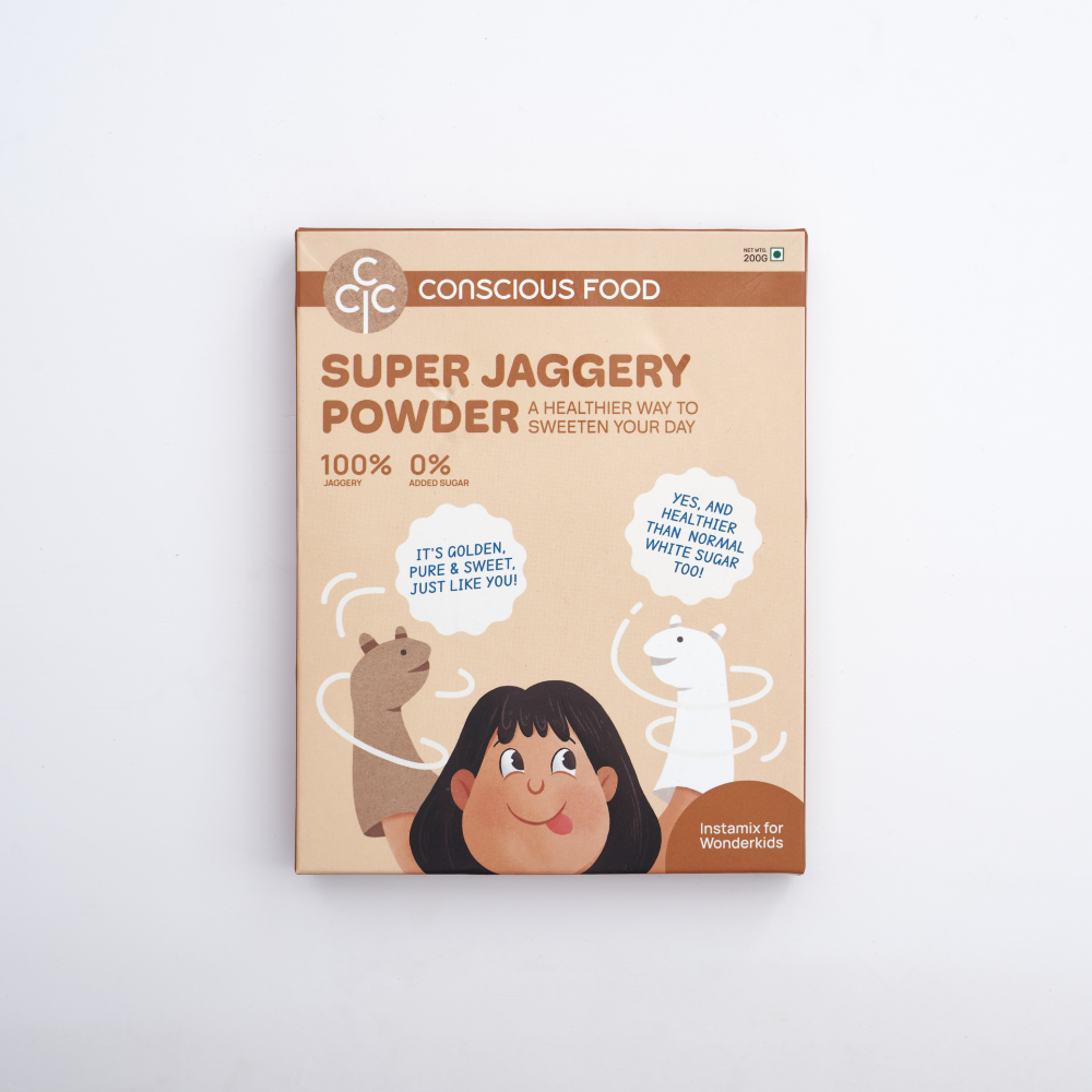 Conscious Food For Kids Super Jaggery Powder (200g)