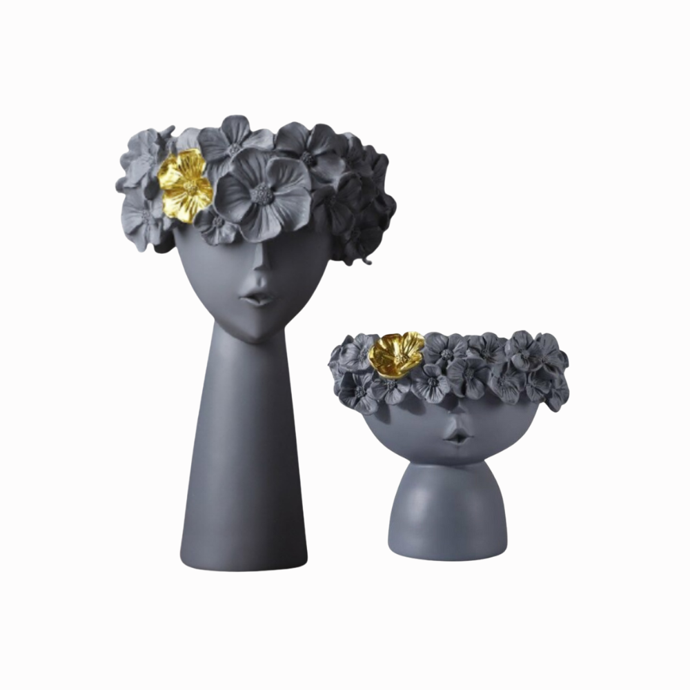 
                  
                    Charming Lady Planters
                  
                