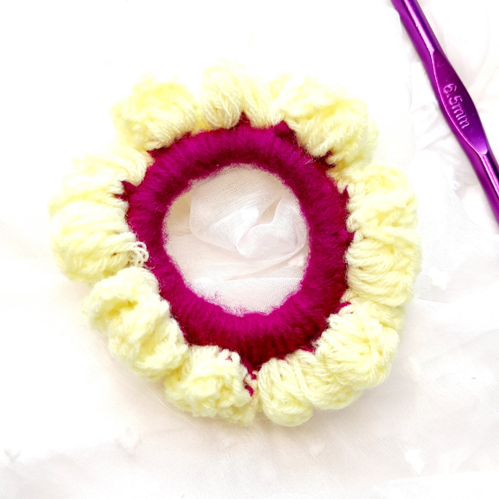 Handmade Crochet Scrunchie
