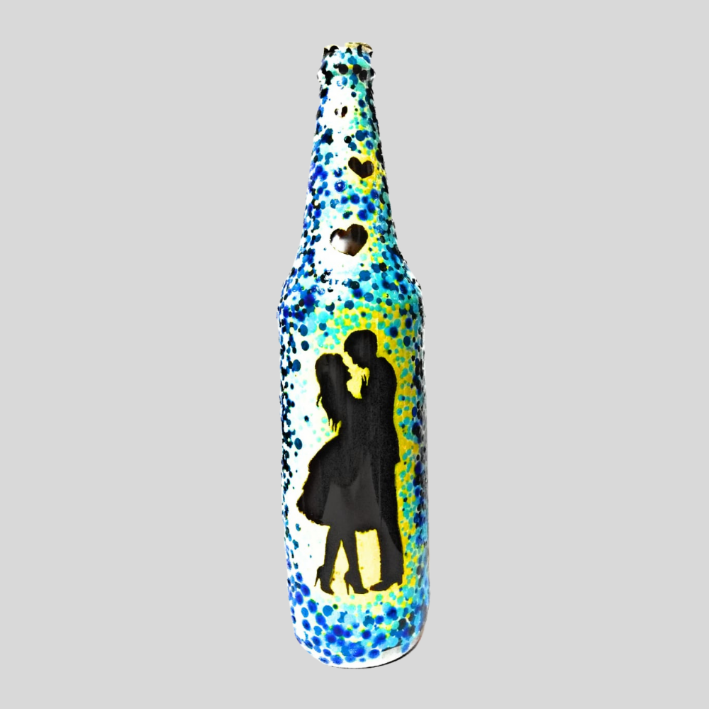 Together Forever Bottle Art