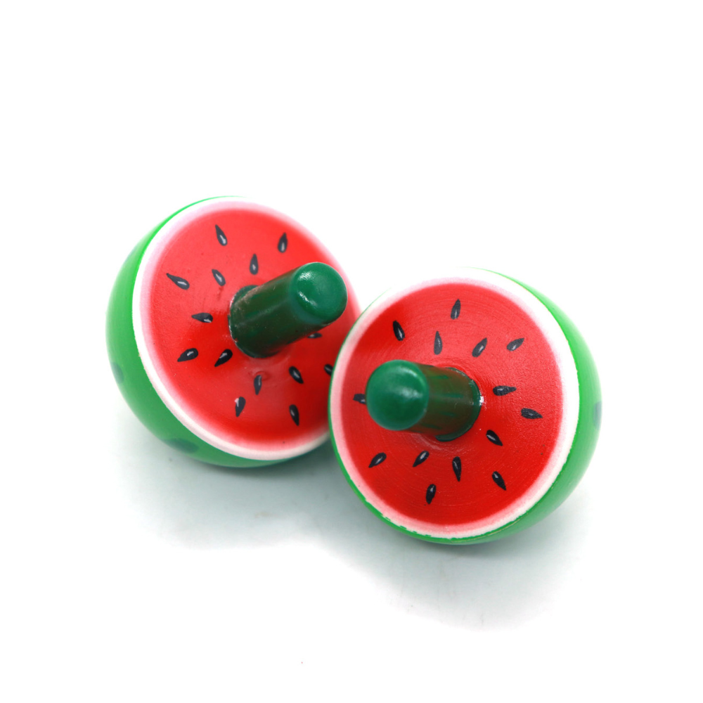 
                  
                    Adhyam Toys Wooden Fruit Top (Set of 2)
                  
                