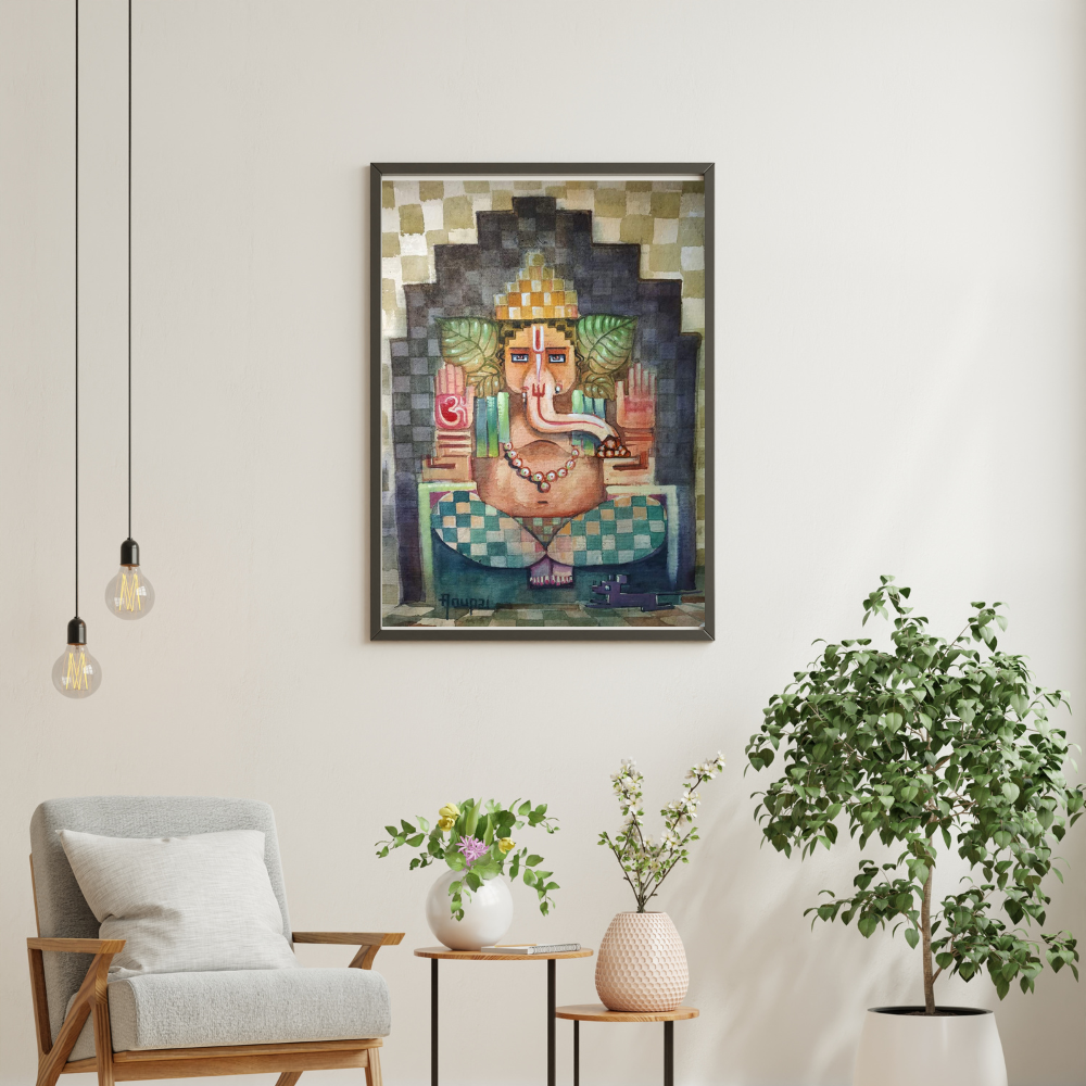 Lord Ganesha Painting