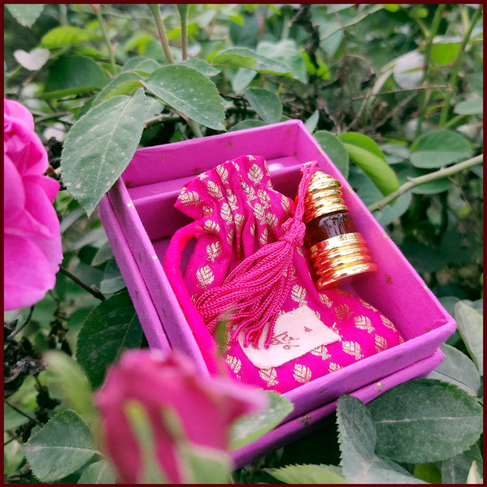 Gulabi (Indian Rose) Organic Attar- 3ml