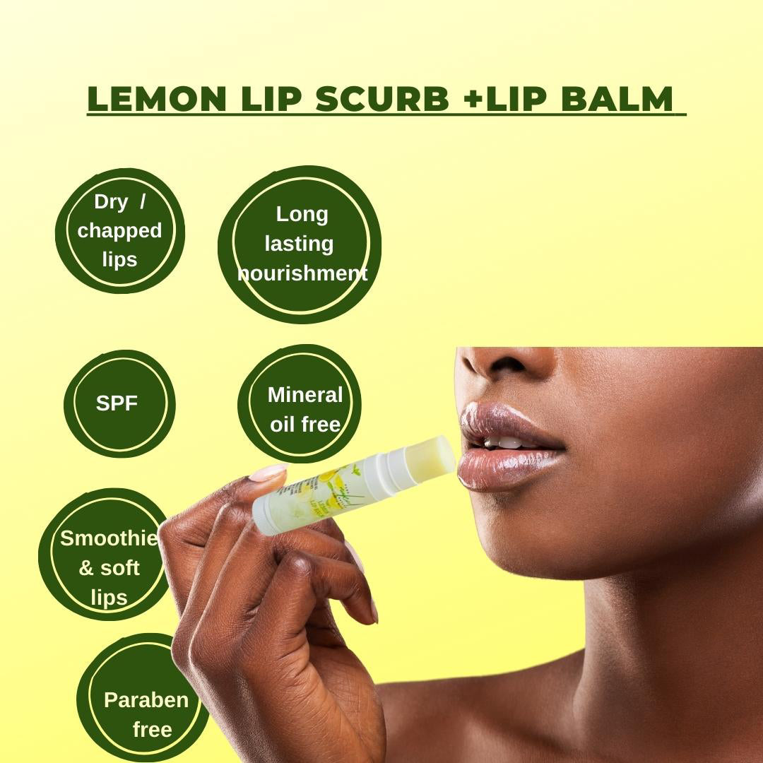 
                  
                    Lemon Lip Scrub + Lip Balm (15g)
                  
                