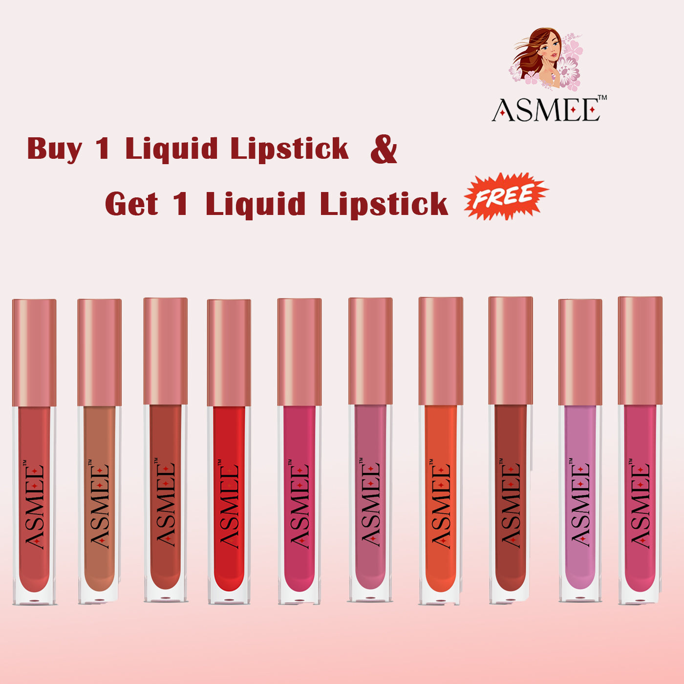 
                  
                    Matte Liquid Lipstick Combo (Set of 1 + 1)
                  
                